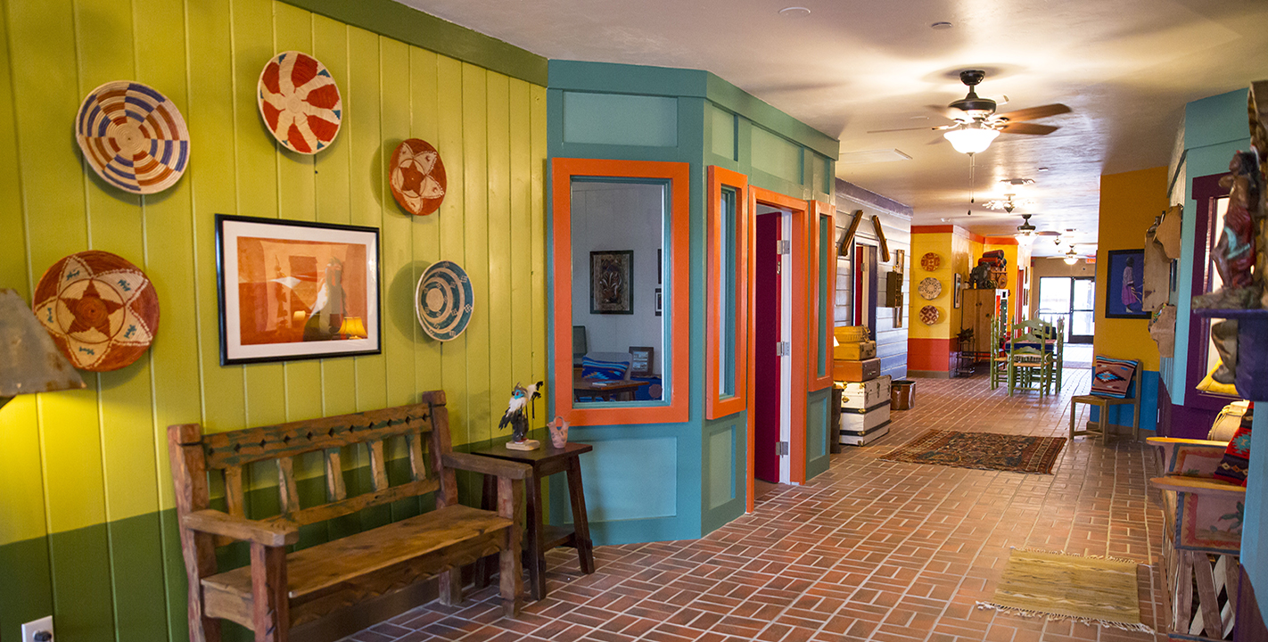 Hallway at Cat Mountain Roadside Inn