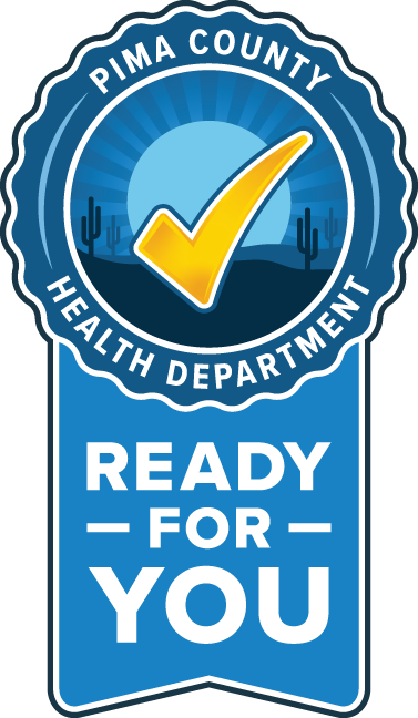 Pima County Health Dept Ready For You verified blue ribbon logo